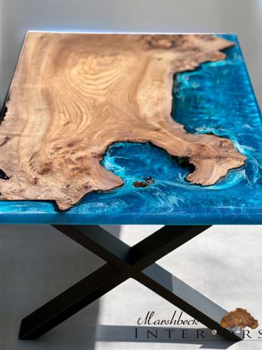 Elm & Ocean Art Coffee Table