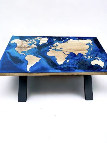 World Map Coffee Table