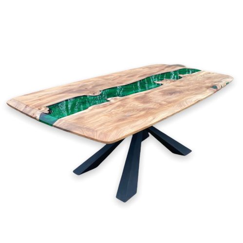 Elm & Kryptonite Green River Dining Table