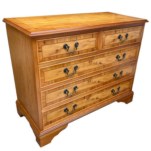 Regency Style 30 Chest of Drawers