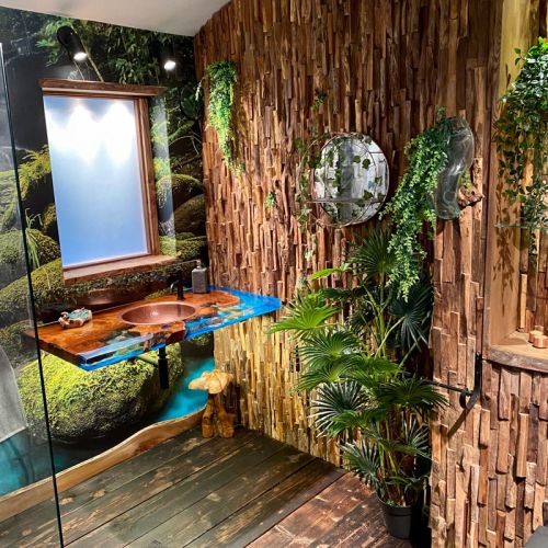 Jungle Bathroom Project