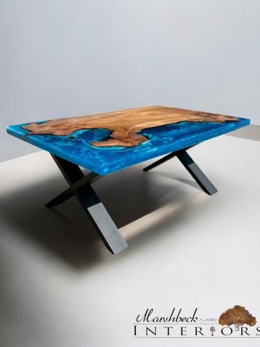 Elm & Ocean Art Coffee Table