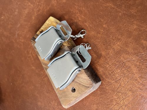 Aeroplane Seatbelt Buckle Key Holder, double