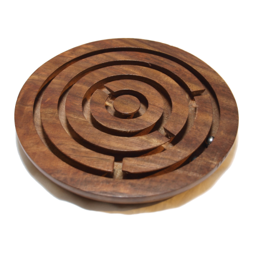 Wooden Labyrinth Maze Game