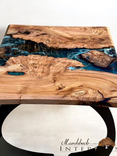 Burr Elm Islands Coffee Table