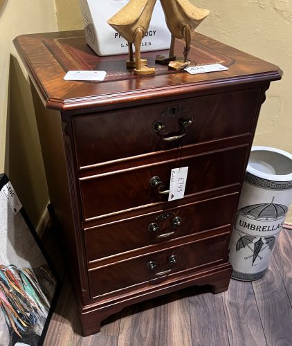 Mahogany Filing Cabinet