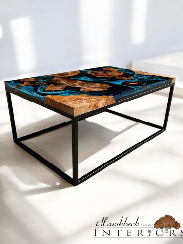 Elm Islands Midnight Sea Coffee Table