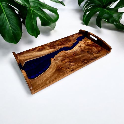 Elm & Resin Serving Tray by Marshbeck