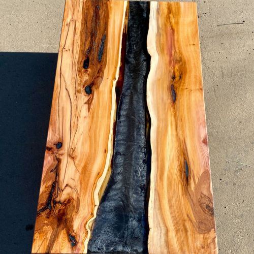 Large Elm & Deep Sea River Coffee Table