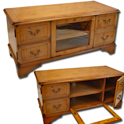 Reproduction Large Regency TV Stand