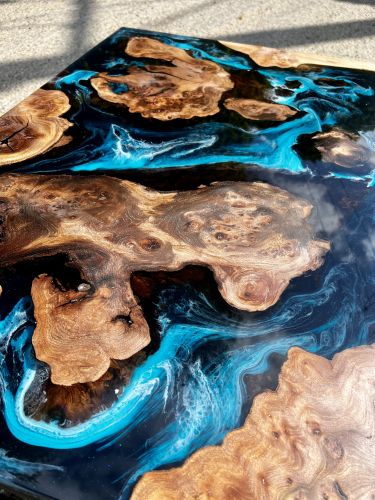 Elm Islands Midnight Sea Coffee Table