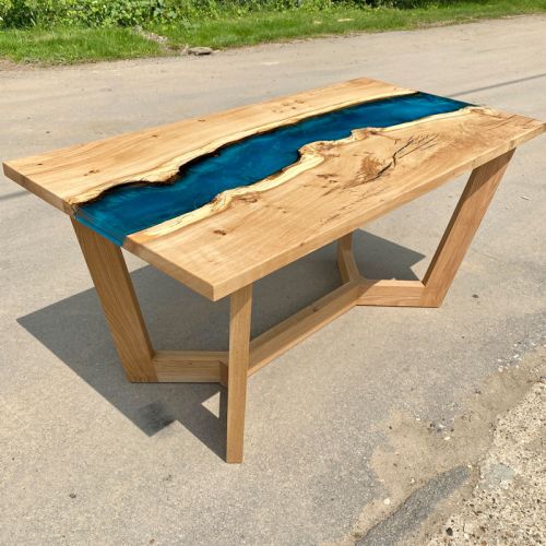 Oak & Reef Blue River Dining Table