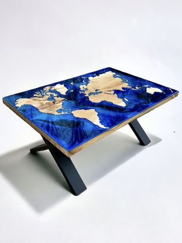 World Map Coffee Table