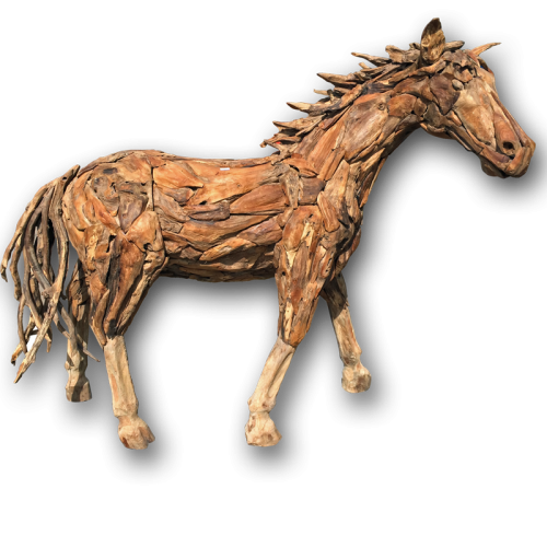 Teak Root Forest Horse