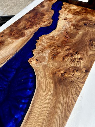 Elm & Resin Serving Tray by Marshbeck