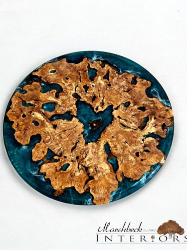 Olive Root Circular River Table