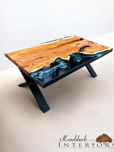 Yew Midnight Sea Coffee Table