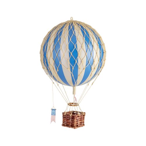 Hot Air Balloon  Medium Blue