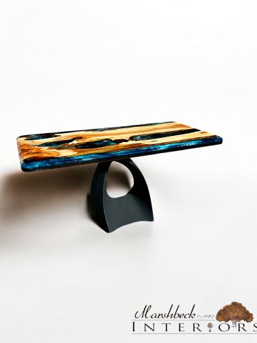Yew & Deep Sea River Coffee Table