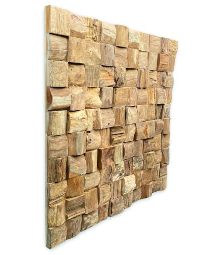 Teak Root Wall Art Square