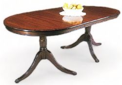 138 x 42 Antique Reproduction Dining Table