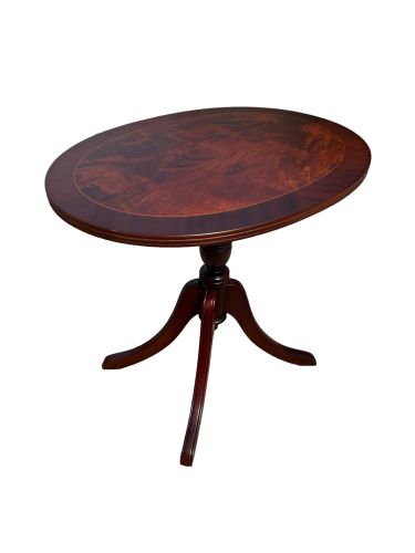 Mahogany Tilt Top Wine Table