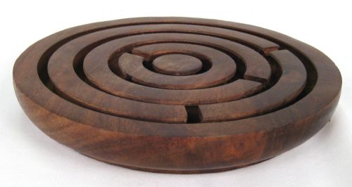 Wooden Labyrinth Maze Game