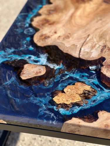 Elm Islands Midnight Sea Coffee Table