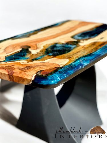 Yew & Deep Sea River Coffee Table