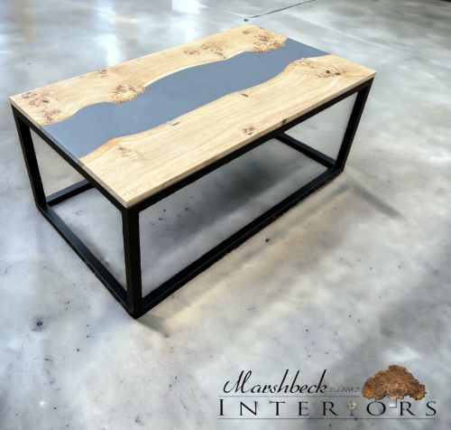 Aluminium River Coffee Table