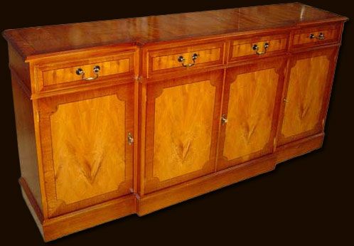 6' Regency Breakfront Sideboard