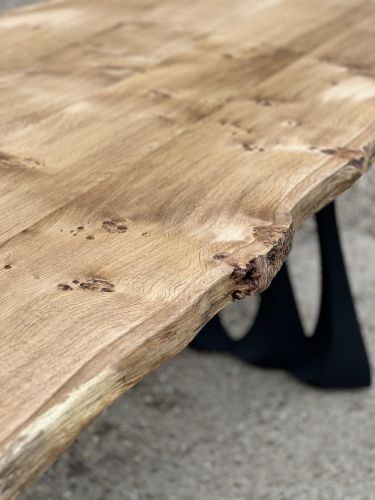 Oak Live Edge Dining Table