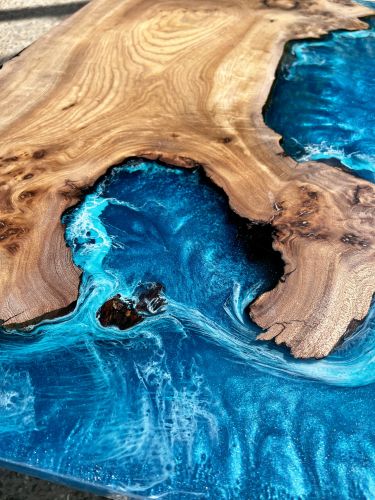 Elm & Ocean Art Coffee Table