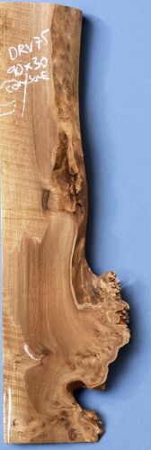 90 x 30 Burr Elm Console Table DRV75