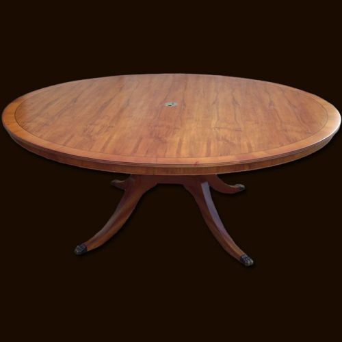 Bespoke Yew Dining Table