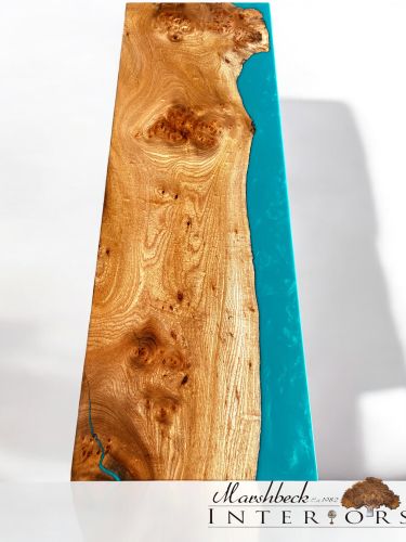 Elm & Teal Resin Console Table