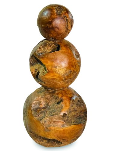 Teak Root Ball Sculpture