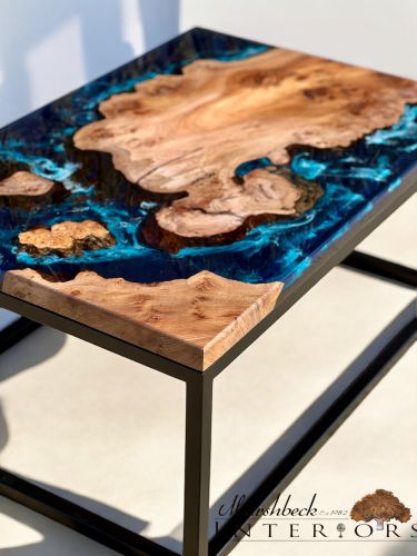 Elm Islands Midnight Sea Coffee Table