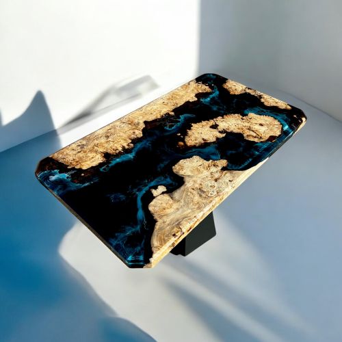 Burr Chestnut Stingray Coffee Table