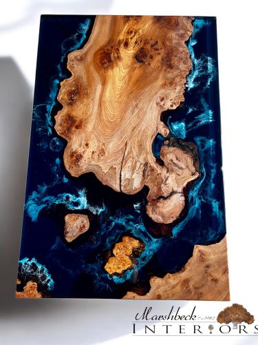 Elm Islands Midnight Sea Coffee Table