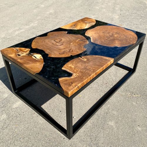 Lilypad Resin Coffee Table