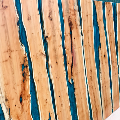 Marshbeck 4 x Resin River Dining Table Tops (Restaurant Project