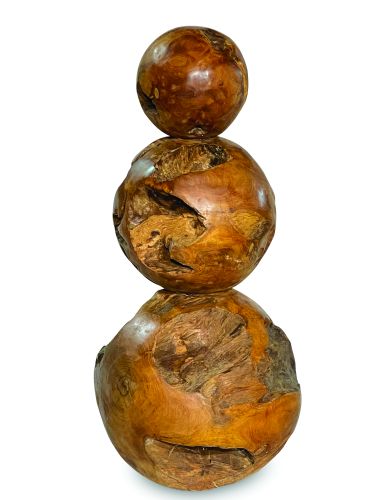 Teak Root Ball Sculpture