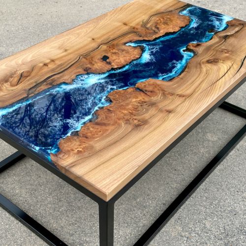 Elm Deep Sea Coffee Table