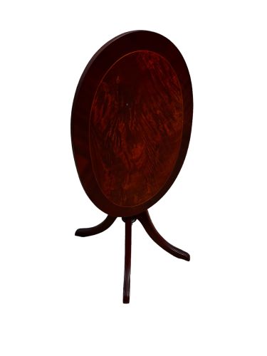 Mahogany Tilt Top Wine Table