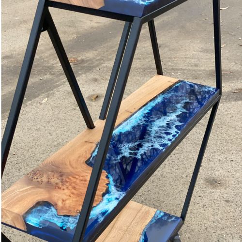 Hex Elm & Deep Sea Drinks Trolley