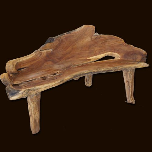 Teak Root Bench