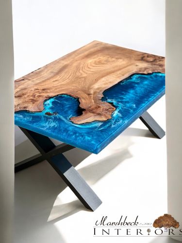 Elm & Ocean Art Coffee Table