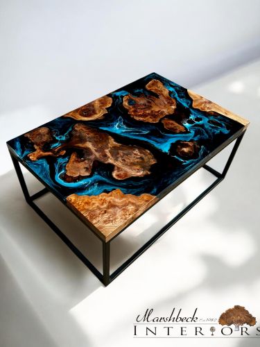 Elm Islands Midnight Sea Coffee Table