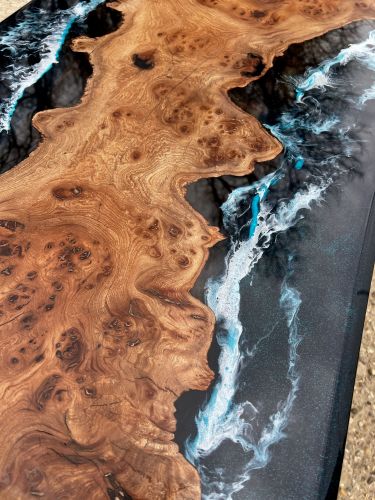 Elm Midnight Sea Coffee Table